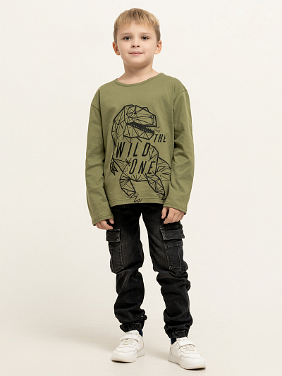 Лонгслив "Дино" Хаки арт. дк69дх